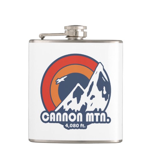 Cannon Mountain New Hampshire Sun Eagle Heupfles (Voorkant)