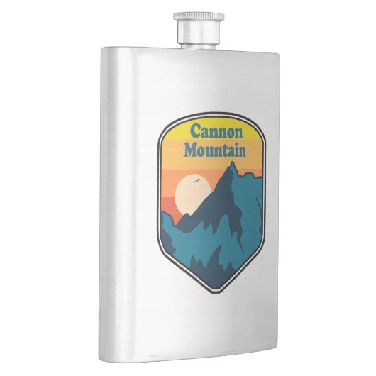 Cannon Mountain New Hampshire Sunrise Flacon (Rechts)