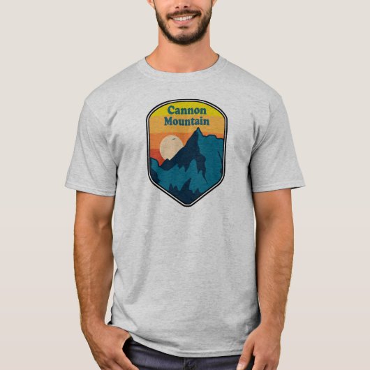 Cannon Mountain New Hampshire Sunrise T-shirt (Voorkant)