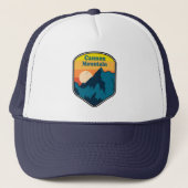 Cannon Mountain New Hampshire Sunrise Trucker Pet (Voorkant)