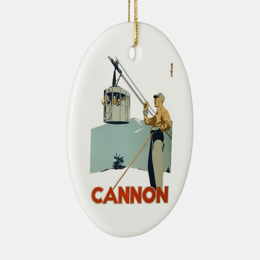 Cannon Mountain Ornament (Rechts)