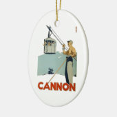 Cannon Mountain Ornament (Links)