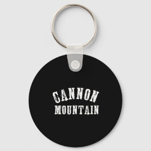 Cannon mountain ruige, rommelige, ambachtelijke, s sleutelhanger