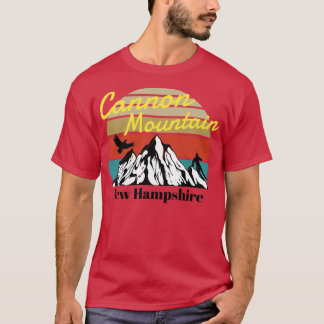 Cannon Mountain ski, Nieuw-Hampshire T-shirt