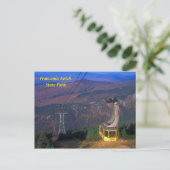 Cannon Mountain Tram, Franconia Notch Briefkaart (Staand voorkant)