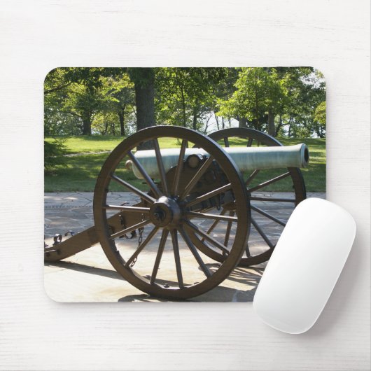 Cannon Mousepad, oud lid van de burgeroorlog Muismat (Met muis)