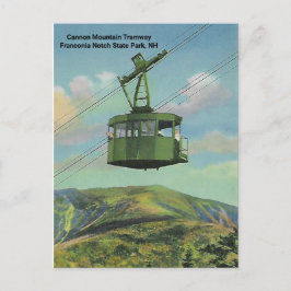 Cannon Mt. New Hampshire Tramway Briefkaart
