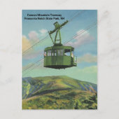 Cannon Mt. New Hampshire Tramway  Briefkaart (Voorkant)