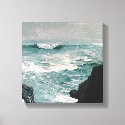 Cannon Rock | 1895 Canvas Afdruk (Voorkant)