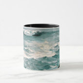 Cannon Rock, kunst van Winslow Homer Mok (Midden)