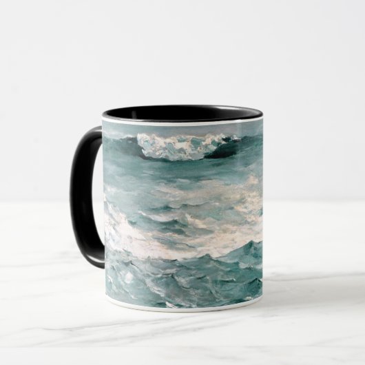 Cannon Rock, kunst van Winslow Homer Mok (Voorkant links)