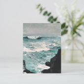 Cannon Rock van Winslow Homer, Briefkaart (Staand voorkant)