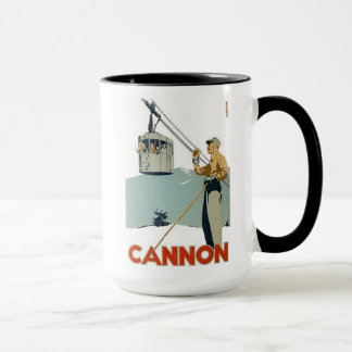 Cannon Ski Poster Mok