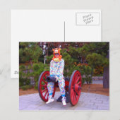 Cannon Straddler- briefkaart (Voorkant / Achterkant)