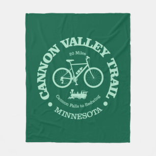 Cannon Valley Trail (fietsen) Fleece Deken