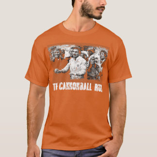 Cannonball Capers Burt Reynolds leidt de Cross Co T-shirt