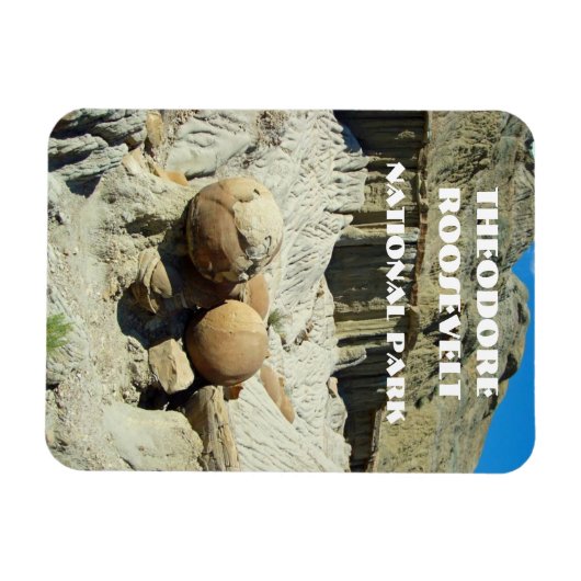 Cannonball Concreties, Theodore Roosevelt NP Magneet (Horizontaal)