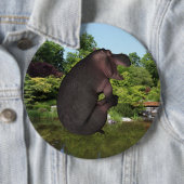Cannonball Hippo Ronde Button 6,0 Cm (In situ)