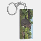 Cannonball Hippo Sleutelhanger (Voorkant Links)