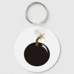 Cannonball Round Shot Bomb Cannon Ball Pirate Sleutelhanger