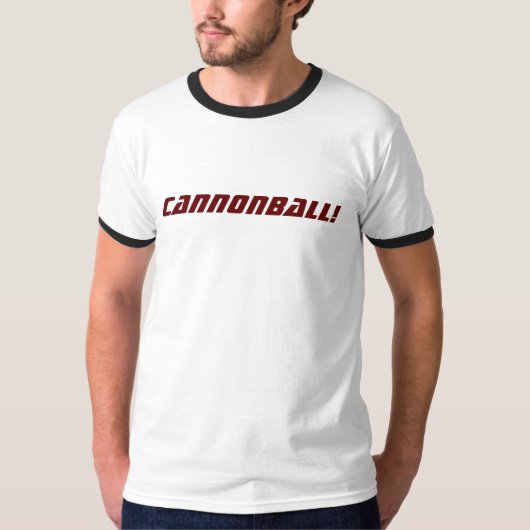 CANNONBALL! T-SHIRT (Voorkant)