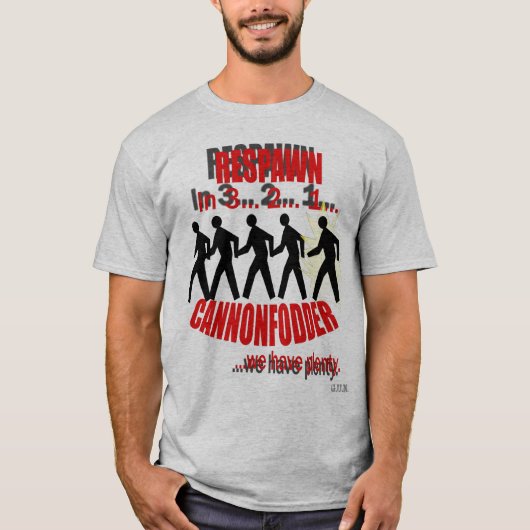 Cannonenvoer T-shirt (Voorkant)