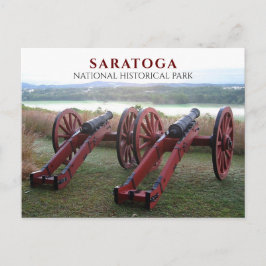 Cannons, Bernis Heights Slag om Saratoga Briefkaart