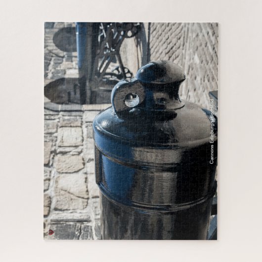 Cannons Edinburgh Scotland Legpuzzel (Verticaal)