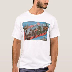 Cannonville, Utah - Grote letterscènes T-shirt