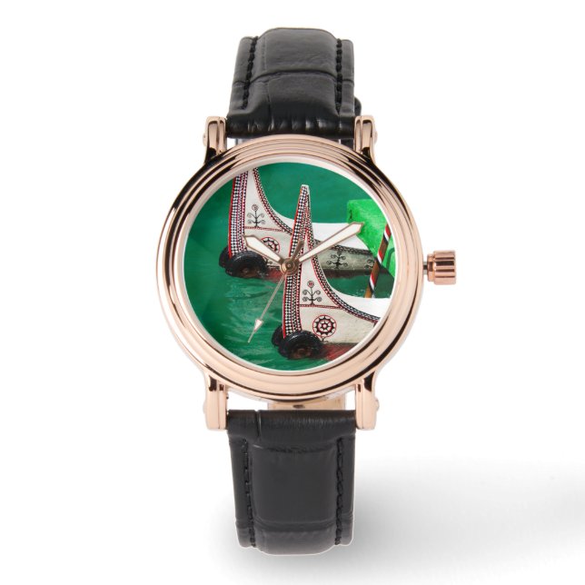 Cano van Aboriginal People Horloge (Voorkant)