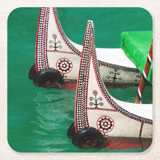 Cano van Aboriginal People Kartonnen Onderzetters (Voorkant)