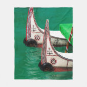 Cano van Aboriginals Fleece Deken (Voorkant)