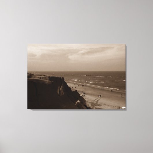 Canoa Quebrada - falésia1 Canvas Afdruk (Voorkant)