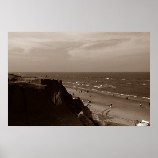 Canoa Quebrada - falésia1 Poster (Voorkant)