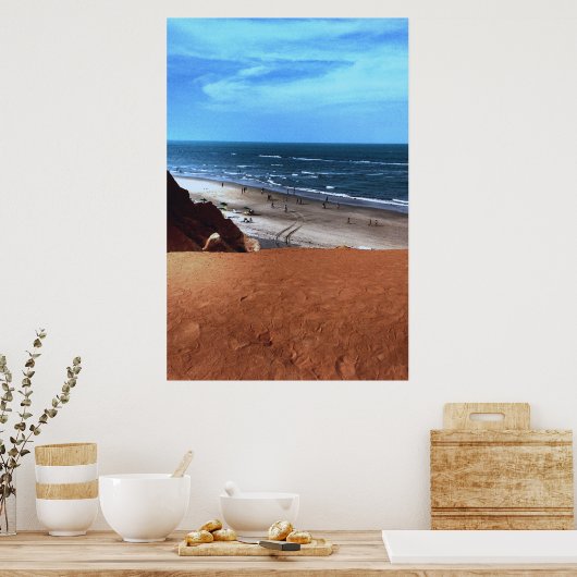 canoa quebrada - vertical1 poster (Keuken)