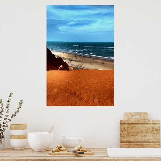 canoa quebrada - vertical poster (Keuken)