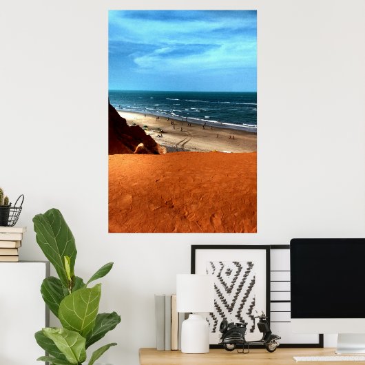 canoa quebrada - vertical poster (Thuiskantoor)