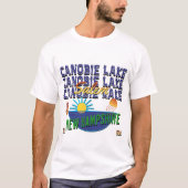 Canobie Lake, New Hampshire T-shirt (Voorkant)