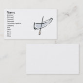 Canoe 3 visitekaartje (Voorkant / Achterkant)