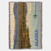 Canoe Alaska Deken (Voorkant Verticaal)