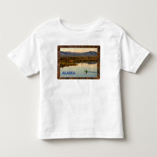 Canoe Alaska Kinder Shirts (Voorkant)