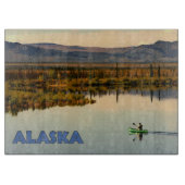 Canoe Alaska Snijplank (Voorkant)