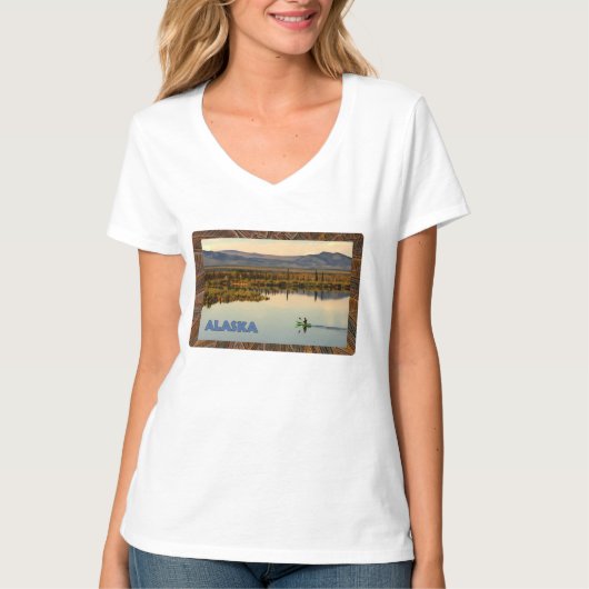 Canoe Alaska T-shirt (Voorkant)