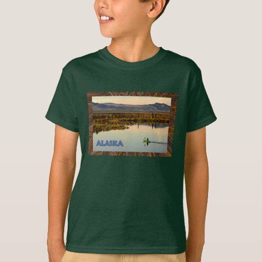 Canoe Alaska T-shirt (Voorkant)