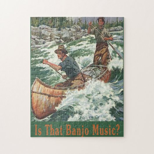 Canoe, Banjo Music Legpuzzel (Verticaal)