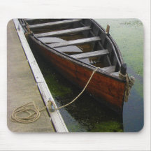Canoe Boat Docked