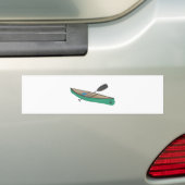 Canoe Bumpersticker (Op auto)