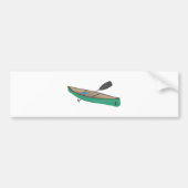 Canoe Bumpersticker (Voorkant)