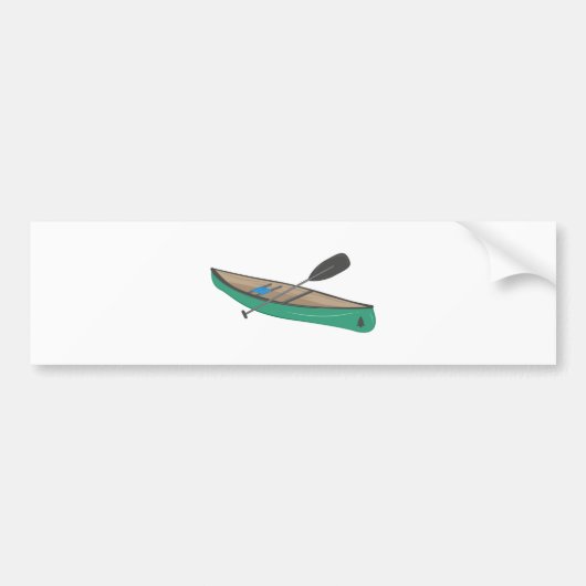 Canoe Bumpersticker (Voorkant)
