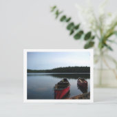 Canoe Canada Briefkaart (Staand voorkant)